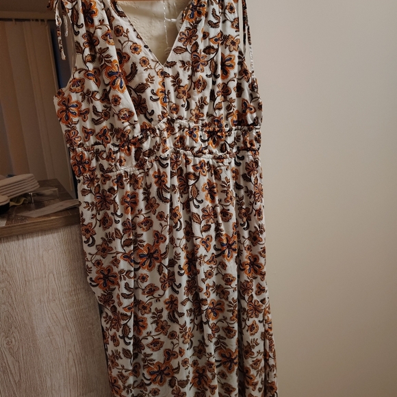 Long dress with short sleeves for sale extra large - Picture 1 of 8